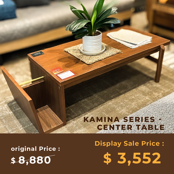 KAMINA SERIES - CENTER TABLE (DISPLAY SALE)