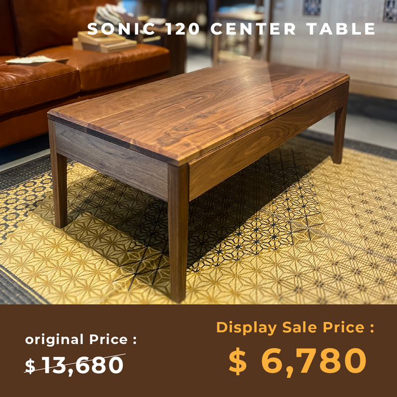 SONIC 120 CENTER TABLE (DISPLAY SALE)