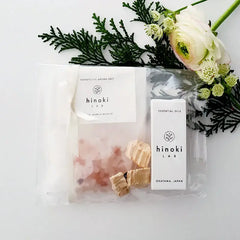 HINOKI BATH SALT & OIL SET