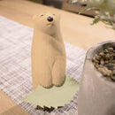 北極熊｜木雕｜渡邊久志 | Wood Carved