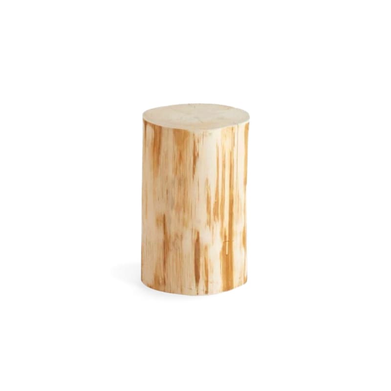 HIBA RAW WOOD STOOL