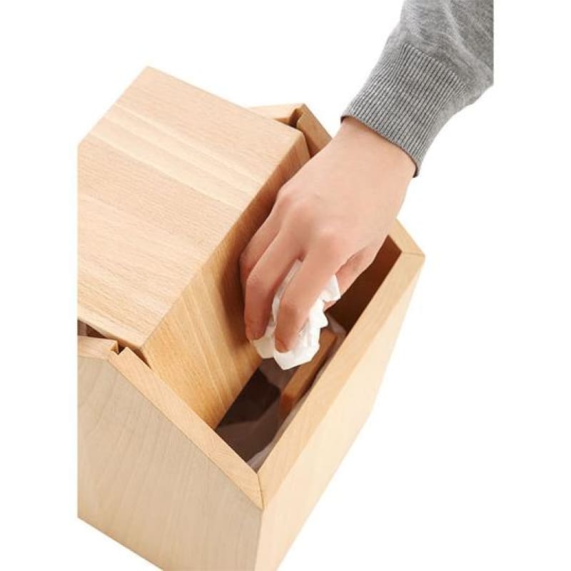WOODEN LITTER BOX (Beech)