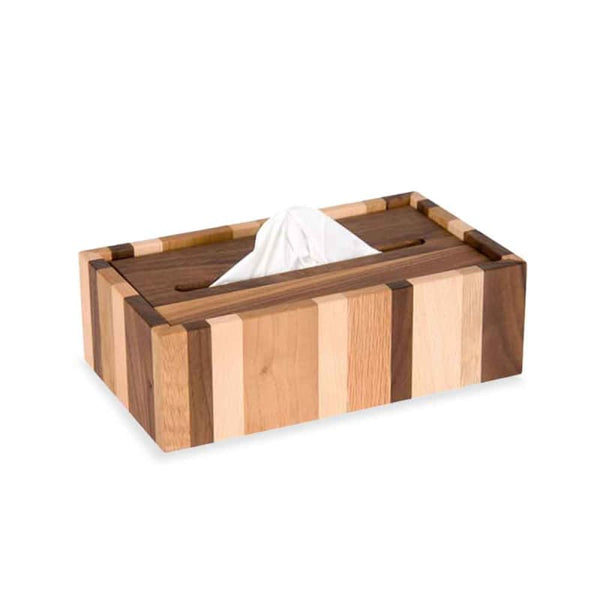 WOODEN LONG TISSUE BOX (Mosaic)