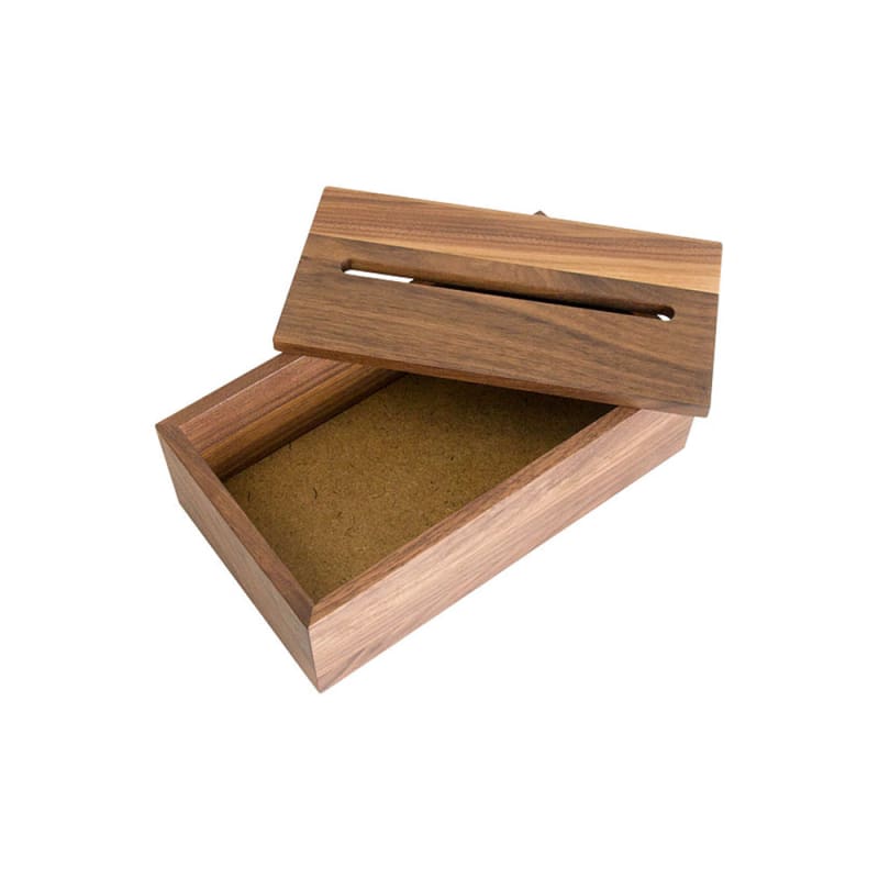 WOODEN LONG TISSUE BOX