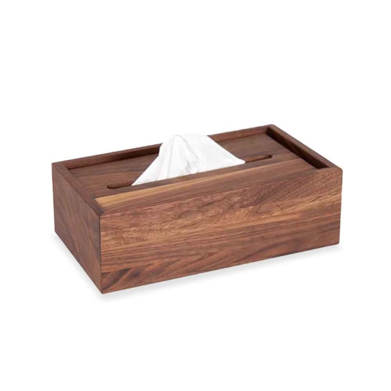 WOODEN LONG TISSUE BOX