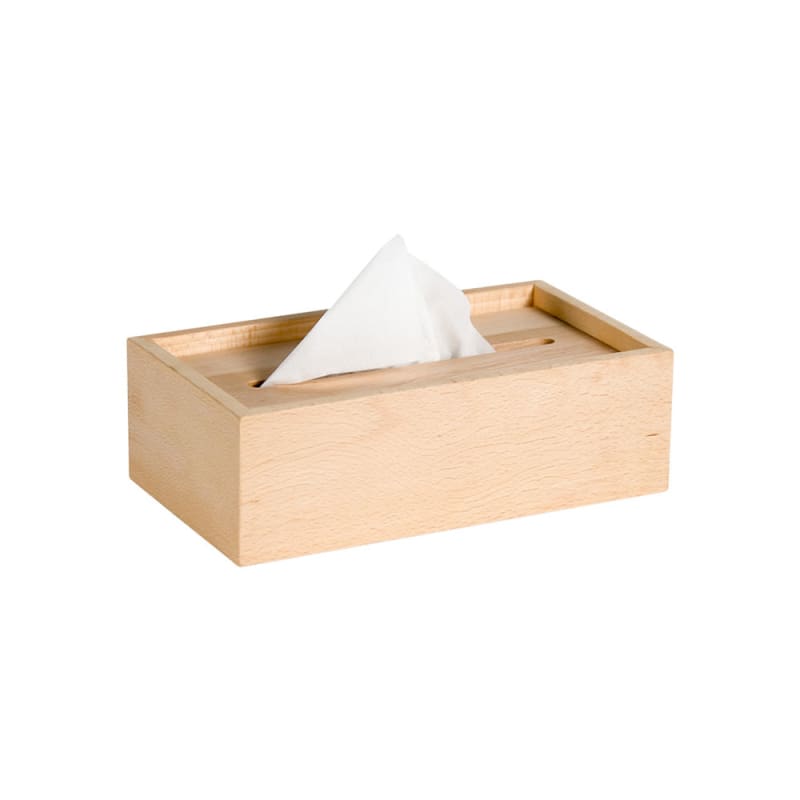 WOODEN LONG TISSUE BOX