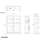 CARLO｜層架櫃｜RACK | 日本製傢俬｜SHELF | 置物架