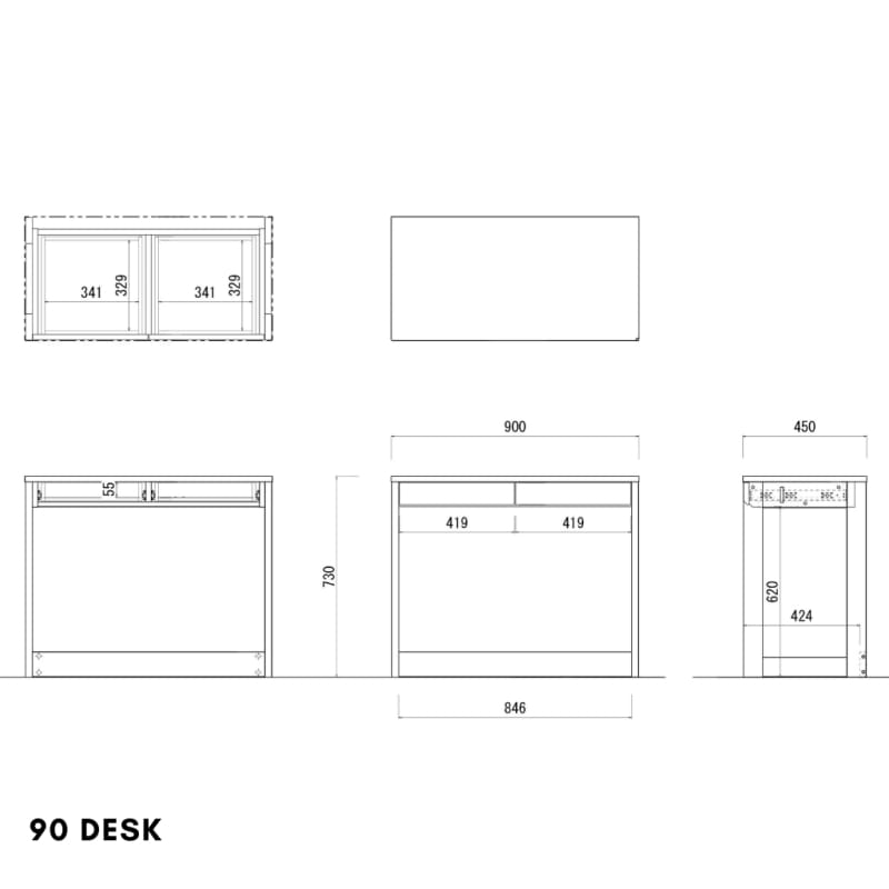 CARLO｜書枱｜DESK | 日本製傢俬｜工作枱