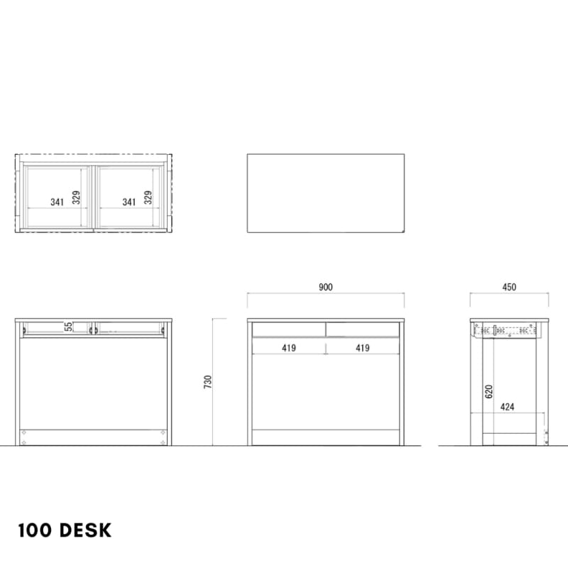 CARLO｜書枱｜DESK | 日本製傢俬｜工作枱