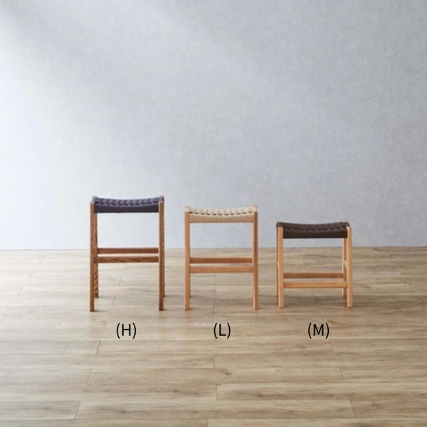 矮凳 | STOOL | 日本製傢俬 | 紙繩編織
