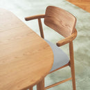 NOOK DINING CHAIR HALF ARM
