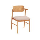 NOOK DINING CHAIR HALF ARM