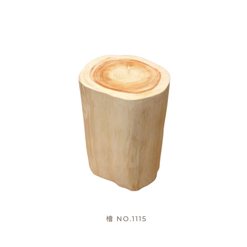 LOG STOOL | 檜木 | 年輪櫈