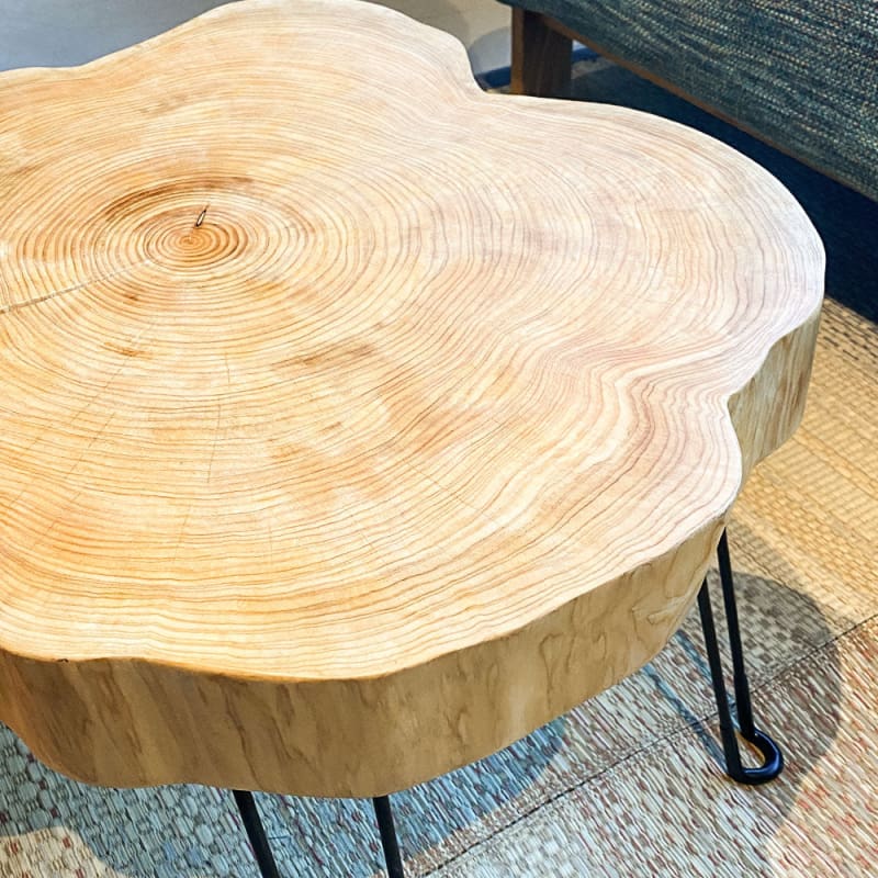 LOG STOOL | 檜木 | 年輪櫈