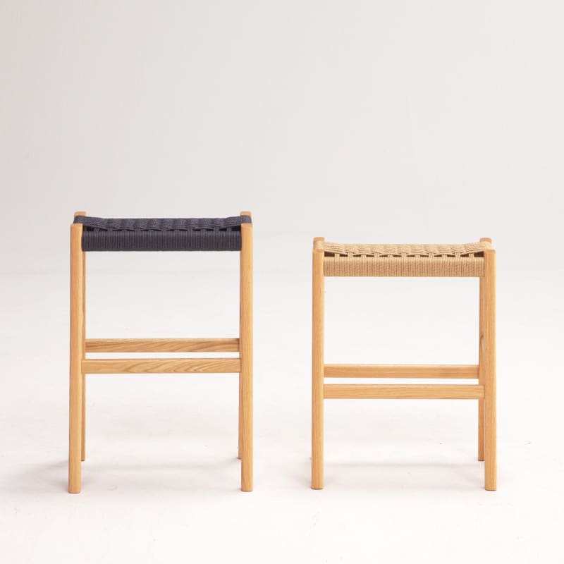 MANUF 矮凳 | STOOL | 日本製傢俬 | 紙繩編織