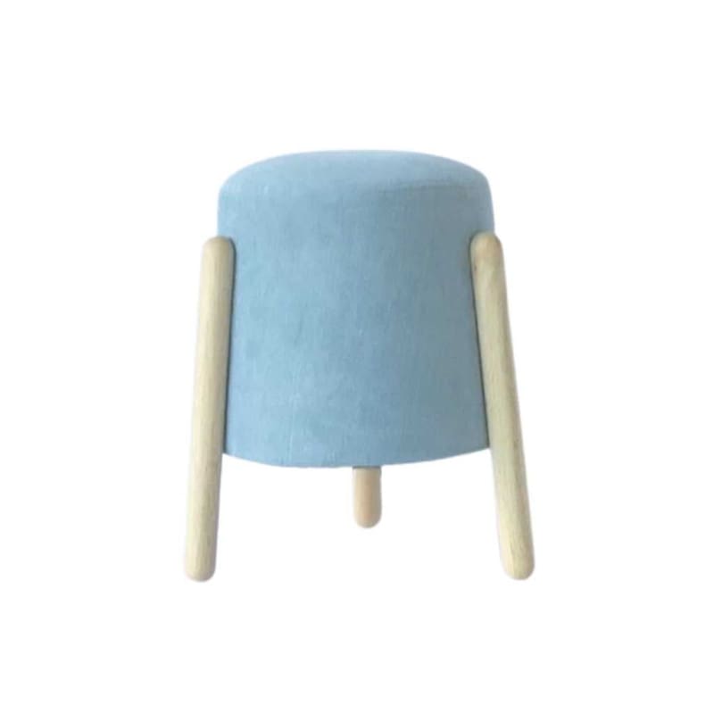 Live A Life Home - NATURAL SIGNATURE FABRIC STOOL (SHOWROOM