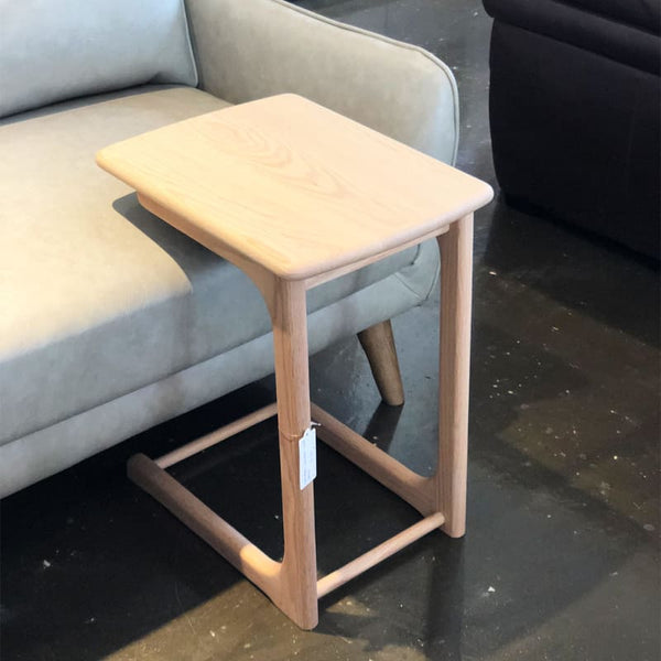 Live A Life Home - NATURAL WOODEN SIDE TABLE (SHOWROOM