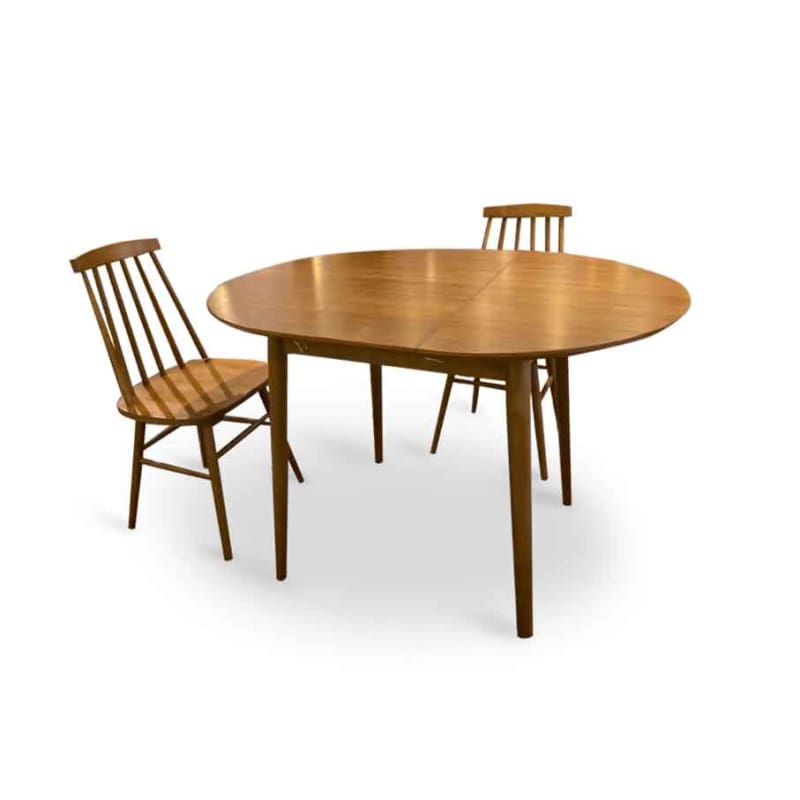 RESIN 伸縮圓桌 | EXTENDABLE TABLE | 日本傢俬 | 伸縮枱