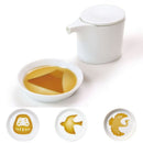 WHITE SOY SAUCE DISH