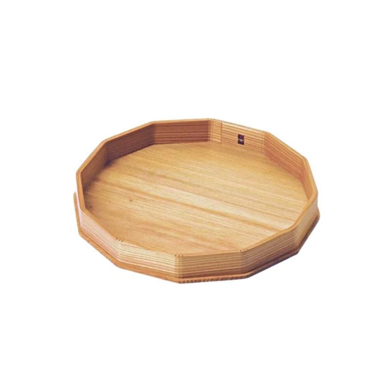 WOODEN DODECAGON TRAY
