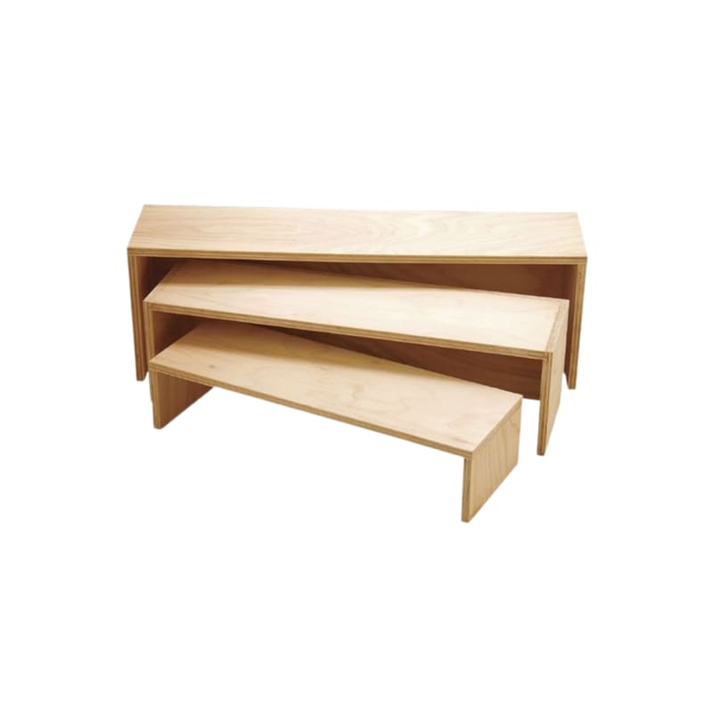 Tabletop Collection Display WOODEN TABLETOP DISPLAY SET