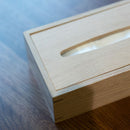 WOODEN TISSUE BOX